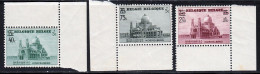 Belgique 1938 Yvert 481 / 483 ** TB Coin De Feuille - Unused Stamps