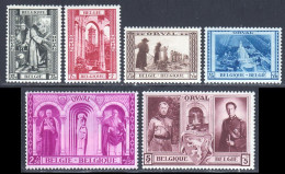 Belgique 1939 Yvert 513 / 518 (*) B Neuf Sans Gomme - Unused Stamps