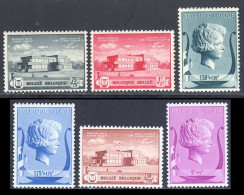 Belgique 1940 Yvert 532 / 537 ** TB - Unused Stamps