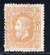 Belgique 1869 Yvert 33 * TB Charniere(s) - 1869-1883 Leopold II.