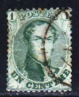 Belgique 1863 Yvert 13A (o) B Oblitere(s) - 1863-1864 Médaillons (13/16)