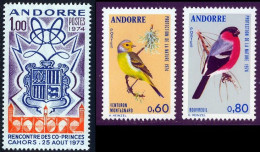 Andorre Francais 1974 Yvert 239 / 241 ** TB - Nuevos