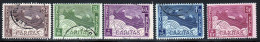 Belgique 1927 Yvert 249 / 253 (o) B Oblitere(s) - Usati