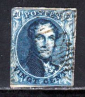 Belgique 1849 Yvert 4 (o) B Oblitere(s) - 1849-1850 Medaglioni (3/5)