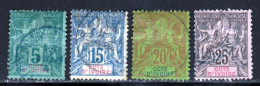 Cote D'Ivoire 1892 Yvert 4 - 6 / 8 (o) B Oblitere(s) - Used Stamps