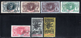 Cote D'Ivoire 1906 Yvert 21 / 26 - 29 (o) B Oblitere(s) - Used Stamps