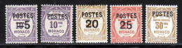 Monaco 1937 Yvert 140 - 141 - 143 / 145 * TB Charniere(s) - Neufs