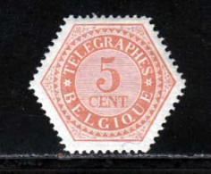 Belgique Telegraphe 1879 Yvert 9 * TB Charniere(s) - Timbres Télégraphes [TG]