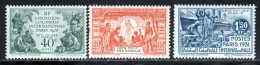 Cote Des Somalis 1931 Yvert 137 - 139 / 140 * B Charniere(s) - Unused Stamps