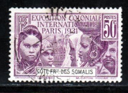 Cote Des Somalis 1931 Yvert 138 (o) B Oblitere(s) - Usados