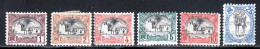 Cote Des Somalis 1903 Yvert 53 / 57 - 60 (*) TB Neuf Sans Gomme - Unused Stamps