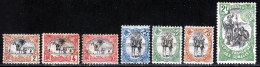 Cote Des Somalis 1903 Yvert 54-55-57-60-62-63-65 * B Charniere(s) - Unused Stamps