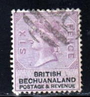 Bechuanaland 1887 Yvert 15 (o) B Oblitere(s) - 1885-1895 Colonie Britannique