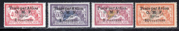 Syrie PA 1922 Yvert 10 / 13 * TB Charniere(s) - Luchtpost