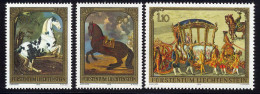Liechtenstein 1978 Yvert 658 / 660 ** TB Bord De Feuille - Unused Stamps
