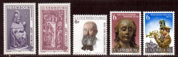 Luxembourg 1978 Yvert 917 / 921 ** TB - Unused Stamps