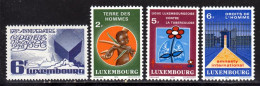 Luxembourg 1978 Yvert 922 / 925 ** TB - Ungebraucht