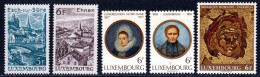 Luxembourg 1977 Yvert 897 / 901 ** TB - Ungebraucht