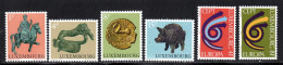 Luxembourg 1973 Yvert 808 / 813 ** TB - Unused Stamps