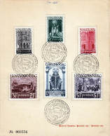 Luxembourg 1938 Yvert 300 / 305 (o) B Oblitere(s) - Usados