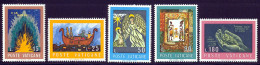 Vatican 1974 Yvert 571 / 575 ** TB - Neufs