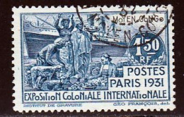 Congo Français 1931 Yvert 112 (o) B Oblitere(s) - Oblitérés