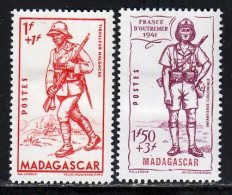 Madagascar 1941 Yvert 226 / 227 * TB Charniere(s) - Neufs