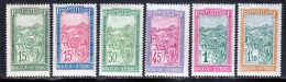 Madagascar 1927 Yvert 156 / 161 * TB Charniere(s) - Neufs