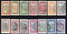 Madagascar 1908 Yvert 95 / 104 - 107 / 110 (o) B Oblitere(s) - Usati