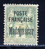 Madagascar 1895 Yvert 21 (*) TB Neuf Sans Gomme - Nuevos