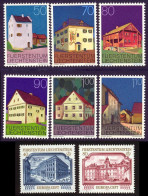 Liechtenstein 1978 Yvert 633 / 640 ** TB - Unused Stamps