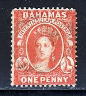 Bahamas 1875 Yvert 9 (o) B Oblitere(s) - 1859-1963 Kolonie Van De Kroon