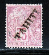 Tahiti 1893 Yvert 17 * B Charniere(s) - Ungebraucht