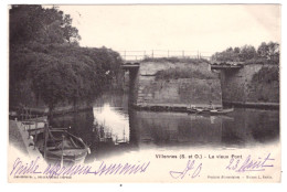 VILLENNES - Le Vieux Pont (carte Animée) - Villennes-sur-Seine