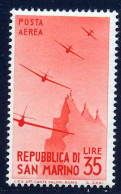 Saint-Marin PA 1946 Yvert 50 ** TB - Airmail