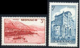 Monaco 1939 Yvert 180 / 181 ** TB Bord De Feuille - Nuevos