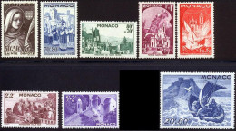 Monaco 1944 Yvert 265 / 271 - 273 ** TB - Unused Stamps