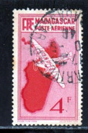 Madagascar PA 1935 Yvert 6 (o) B Oblitere(s) - Luftpost