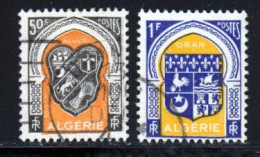 Algerie 1947 Yvert 255 / 256 (o) B Oblitere(s) - Usados