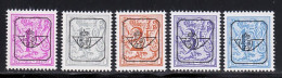 Belgique Preo 1977 COB 800 /802 - 804 - 805 ** TB - Typo Precancels 1967-85 (New Numerals)