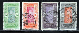 Dahomey 1913 Yvert 46 - 47 - 51 - 53 (o) B Oblitere(s) - Usados