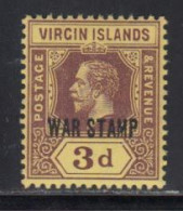 Iles Vierges 1916 Yvert 47 ** TB - Britse Maagdeneilanden