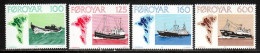 Feroe (Iles) 1977 Yvert 18 / 21 ** TB - Faroe Islands