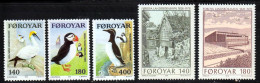 Feroe (Iles) 1978 Yvert 30 / 34 ** TB - Färöer Inseln