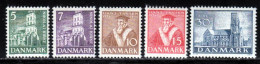 Danemark 1936 Yvert 241 / 245 ** TB - Neufs