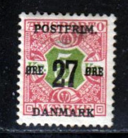 Danemark 1918 Yvert 88 * TB Charniere(s) - Ungebraucht