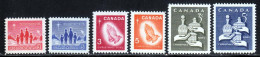 Canada 1965 Yvert 359 / 360 - 367 / 368 - 375 / 376 ** TB Christmas - Neufs