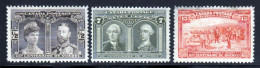 Canada 1908 Yvert 85 - 89 - 91 * B Charniere(s) - Nuevos