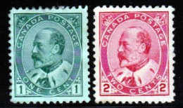 Canada 1903 Yvert 78 / 79 (*) TB Neuf Sans Gomme - Nuevos