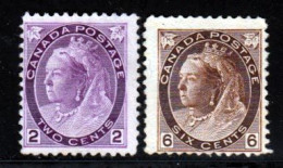 Canada 1898 Yvert 64 - 68 (*) TB Neuf Sans Gomme - Unused Stamps